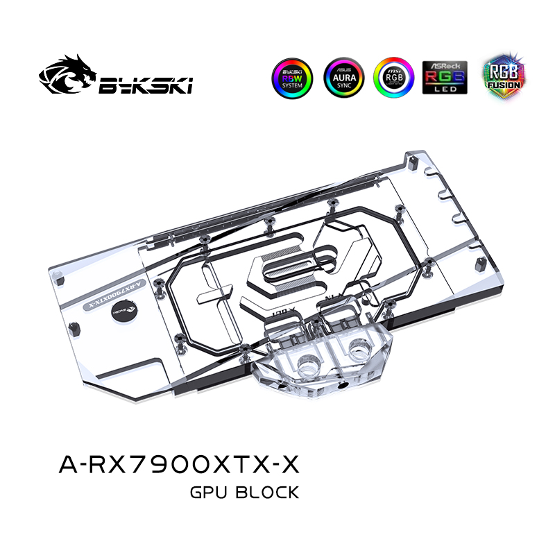 Amd Vga Rx 7900 Xtx - Bykski A-RX7900XTX-X ウォーターブロック PowerColor AMD Radeon